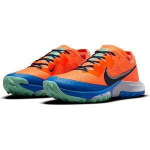 Nike Mens  Air Zoom Terra Kiger 7 Trail Running Shoes Orange